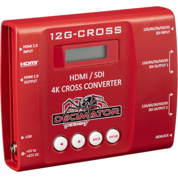 Конвертер Decimator 12G-CROSS