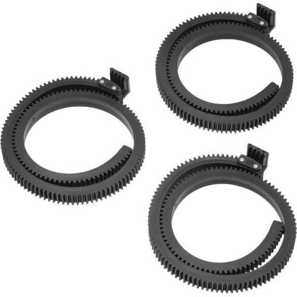 Набор зубчатых ремешков Edelkrone Lens Gear PRO Bundle Pack of 3 (81617)