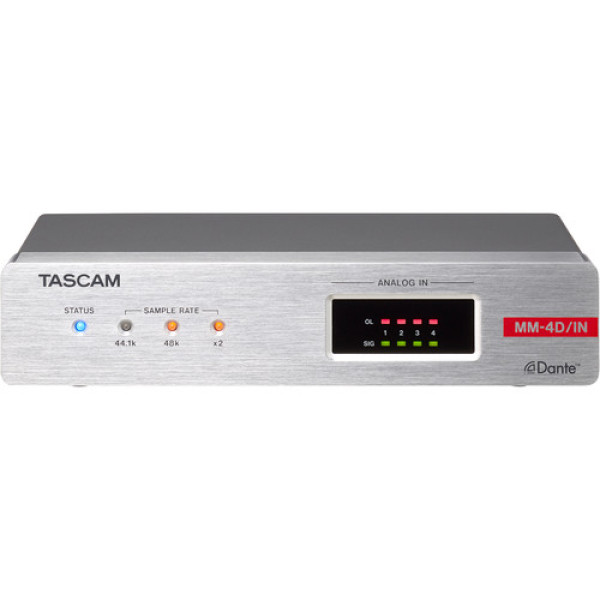 Конвертер TASCAM MM-4D/IN-X AD Dante Converter