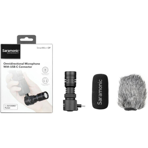 Всенаправленный микрофон Saramonic SmartMic+OP для DJI Osmo Pocket