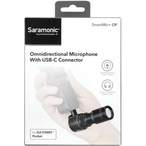 Всенаправленный микрофон Saramonic SmartMic+OP для DJI Osmo Pocket