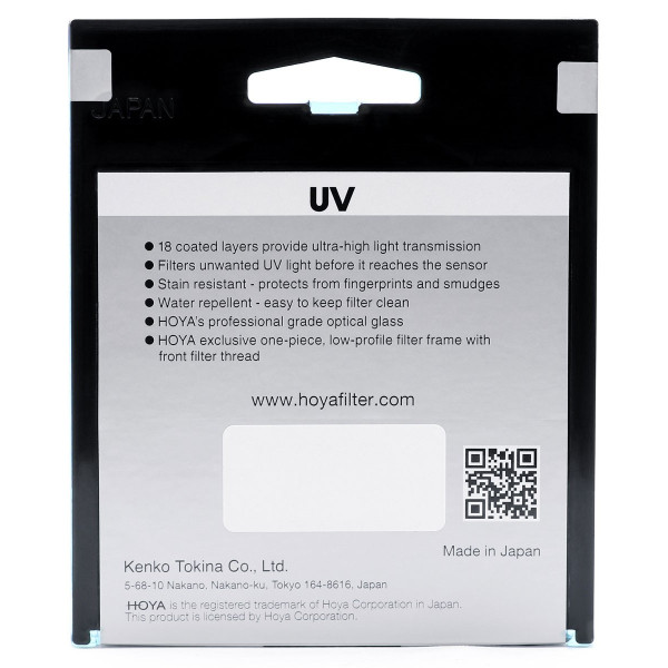 Фільтр Hoya FUSION ONE UV 62mm