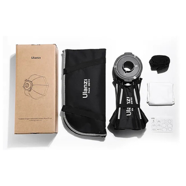 Софтбокс восьмиугольный 60см соты Mini Bowens Ulanzi LAS002