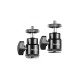 Комплект кульових головок SmallRig 1/4" Camera Hot shoe Mount with Additional 1/4" Screw (2pcs Pack) 2059