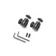 Комплект кульових головок SmallRig 1/4" Camera Hot shoe Mount with Additional 1/4" Screw (2pcs Pack) 2059