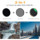 Світлофільтр K&F Concept 55mm Variable ND4-64+CPL Nano-X 2-6 Stop (KF01.1912)