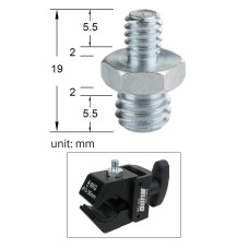 KS-054 3/8 M-1/4 M Adapter Spigot - адаптер переходник