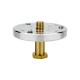 KS-023H 3/8'' HEAD MOUNTING PLATE W/ 5/8'' HEX STUD
