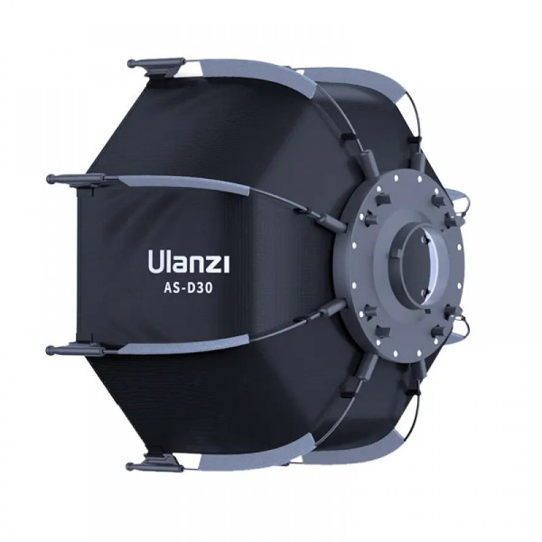 Софтбокс восьмиугольный Mini Bowens соты 30см Ulanzi AS-D30