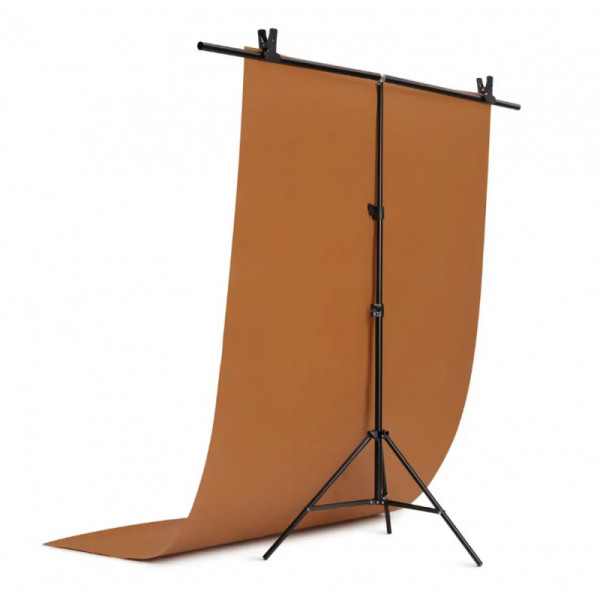 Фон для зйомки Visico PVC-1220 Coffee (120x200 см)