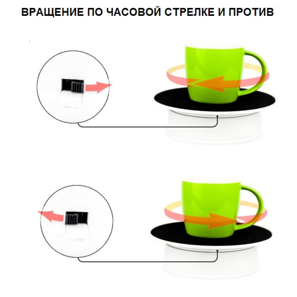 Поворотный стол для предметной съёмки AccPro TBD-1602 black velvet (30см)