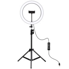 Кольцевой свет со стойкой Puluz PKT3056B Ring Light 30см (25W)