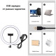 Кільцеве світло зі стійкою Puluz PKT3056B Ring Light 30см (25W)