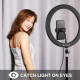 Кільцеве світло зі стійкою Puluz PKT3056B Ring Light 30см (25W)