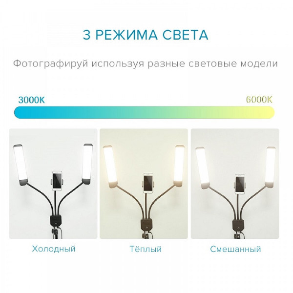 Світло для блогерів Visico RK-39 (60W)