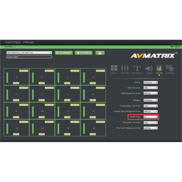 Мультиэкран AVMATRIX MMV1630