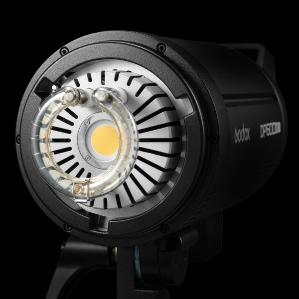 Професійний студійний спалах Godox DPIII600V зі світлодіодною моделюючою лампою