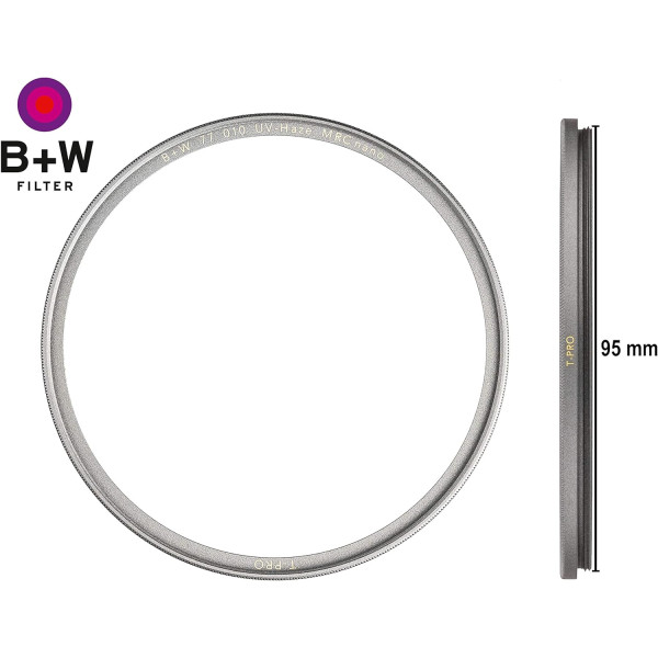 Светофильтр ультрафиолетовый B+W UV-FILTER MRC nano T-PRO 95 mm ( 1097761 )