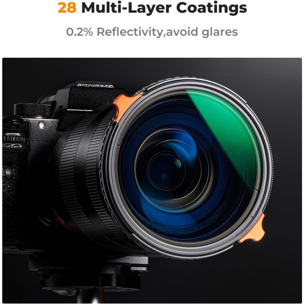 Світлофільтр K&F Concept Variable ND2-32+CPL 55mm True Color Variable Nano-X Series (KF01.2568)