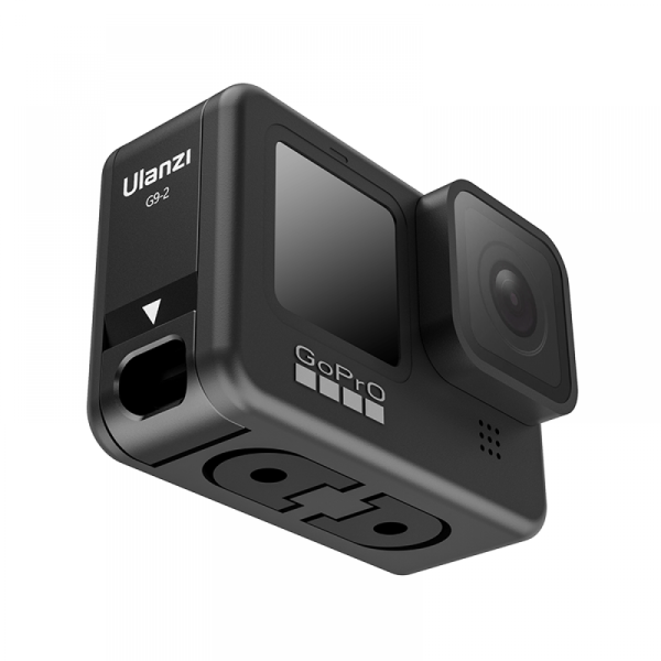 Дверца с отверстием для зарядки GoPro 11 / 10 / 9 алюминий Ulanzi G9-2