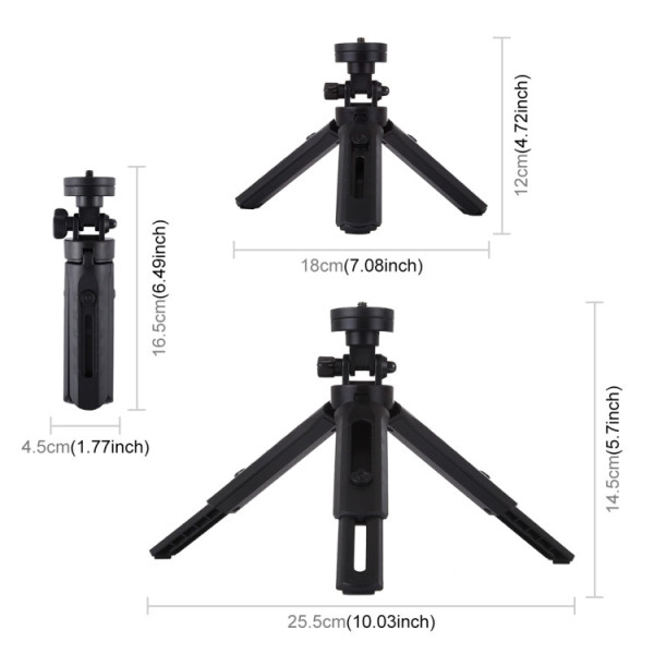 Кільцеве світло зі стійкою Puluz PKT3058 Ring Light 12см (8W)