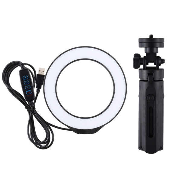 Кільцеве світло зі стійкою Puluz PKT3058 Ring Light 12см (8W)