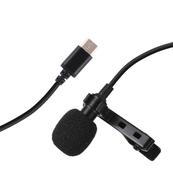Мікрофон петлічка Puluz PU425 1,5м (Type-C)