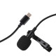 Мікрофон петлічка Puluz PU425 1,5м (Type-C)