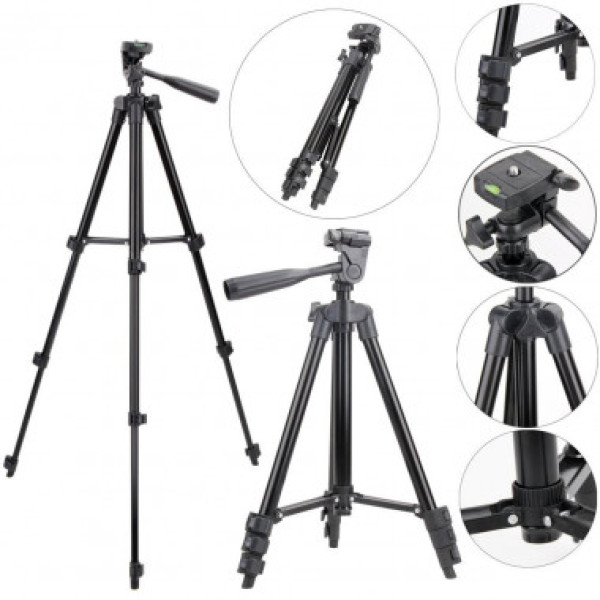 Штатив для смартфона AccPro JF-3120SM Black