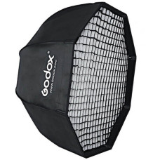 Софтбокс-зонтик Godox без крепления Bowen's с сеткой