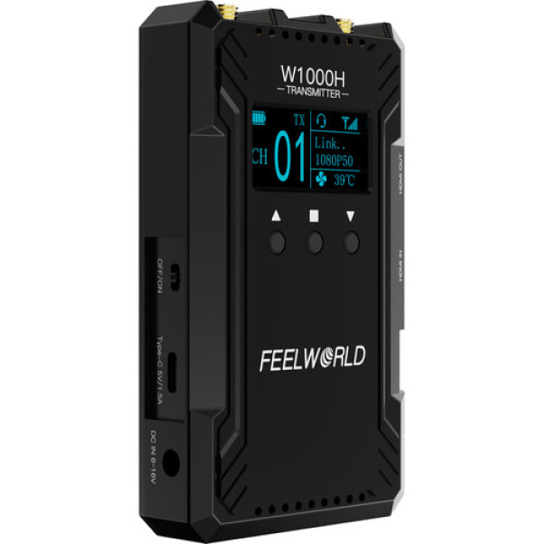FeelWorld W1000H 1312-дюймовая система беспроводной передачи видеосигнала с двумя разъемами HDMI