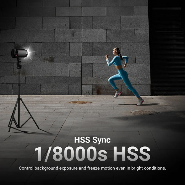 Студийная аккумуляторная вспышка NEEWER Q120 TTL 120 Дж с поддержкой 2.4G