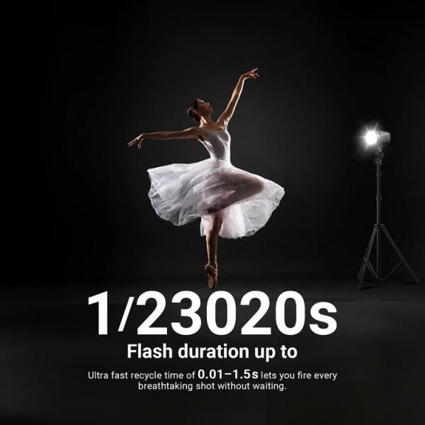 Студийная аккумуляторная вспышка NEEWER Q120 TTL 120 Дж с поддержкой 2.4G