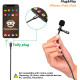 Петличный микрофон Lavalier lapel PowerDeWise с Lightning разъемом