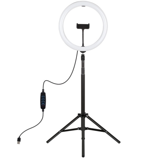 Кільцеве світло зі стійкою Puluz PKT3061B Ring Light 30см (25W)
