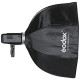 Студийный зонтик софтбокс Godox Umbrella Softbox with grid,with Bowens Adpater 80cm (SB-GUE80)