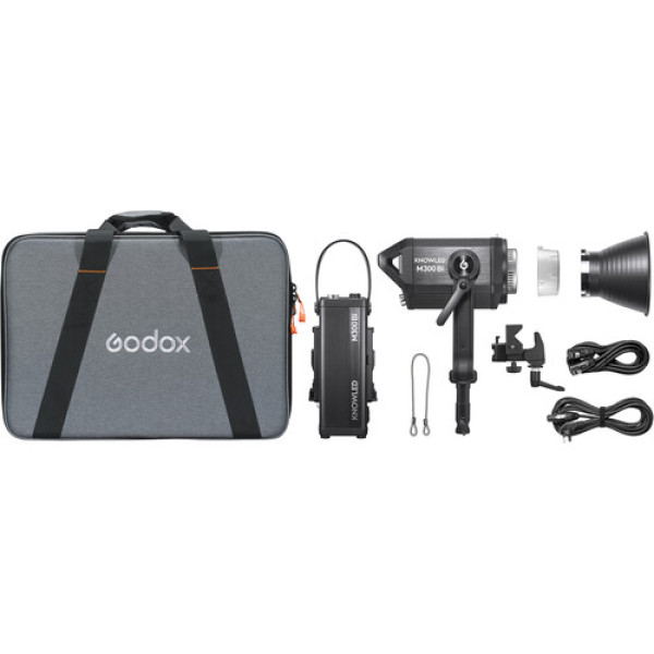 Двоколірний світлодіодний ліхтар Godox Knowled M300BI