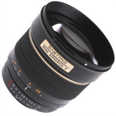 Неавтофокусный телеобъектив Samyang MF 85mm f/1.4 AS IF UMC AE Nikon F