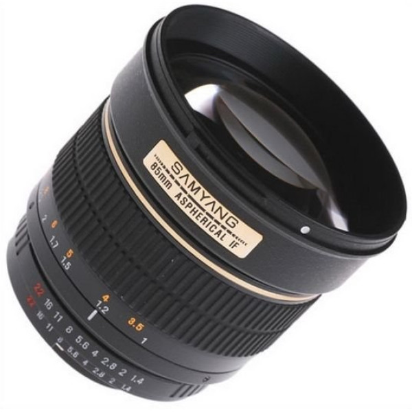 Неавтофокусный телеобъектив Samyang MF 85mm f/1.4 AS IF UMC AE Nikon F