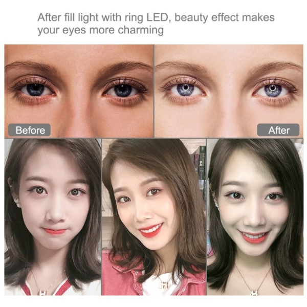 Кільцеве світло Puluz PU505B Ring Light 12см (5W)