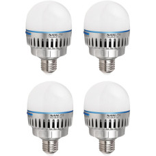 Двухцветная светодиодная лампа Nanlite PavoBulb 10C RGBWW (комплект из 4 ламп)