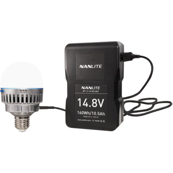 Двухцветная светодиодная лампа Nanlite PavoBulb 10C RGBWW (комплект из 4 ламп)