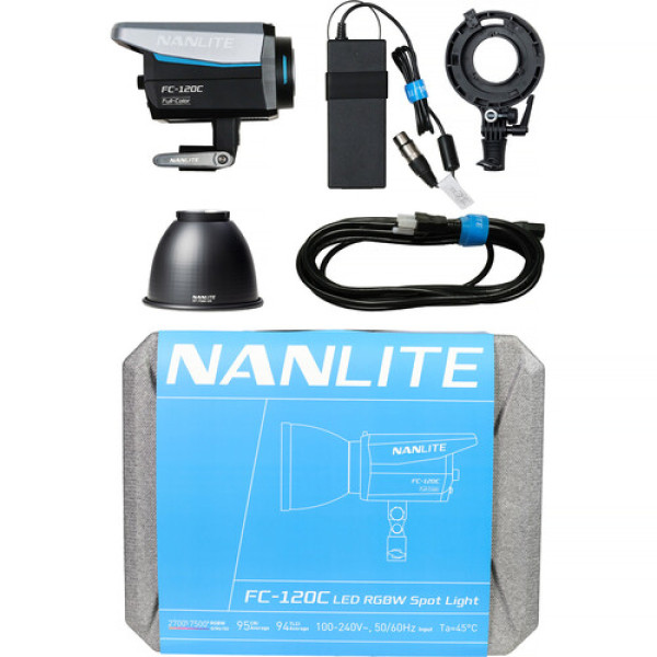 Постоянный свет Nanlite FC120C RGB LED Spotlight