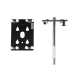 Держатель трубки T12 Transparent clip for 2 tubes with Pin