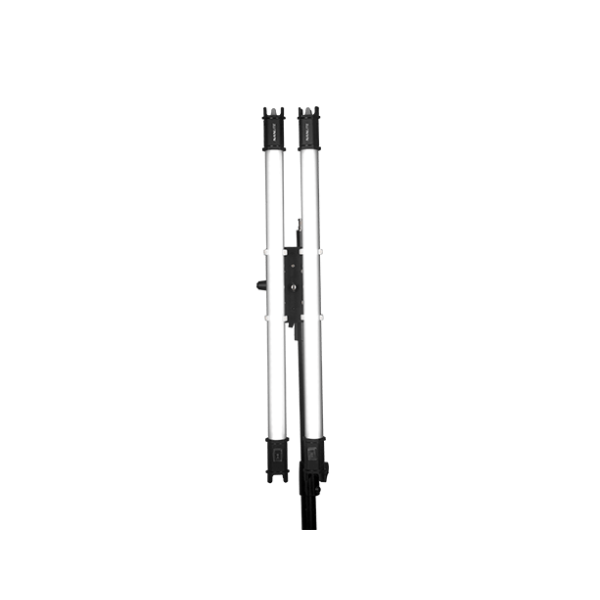 Держатель трубки T12 Transparent clip for 2 tubes with Pin