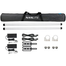 Светодиодная пиксельная трубка Nanlite PavoTube II 30X 4 'RGBWW 2 Kit  (PT30X2KIT)