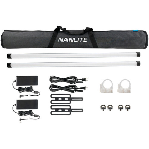 Светодиодная пиксельная трубка Nanlite PavoTube II 30X 4 'RGBWW 2 Kit  (PT30X2KIT)