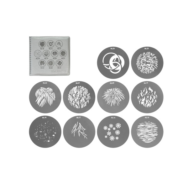 Набір гобо Nanlite Gobo Set 2 для проекційної насадки (AS-GB-FMM-SET2)