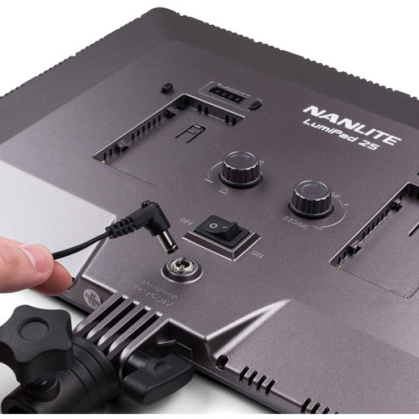 Накамерне світло Nanlite LumiPad 25 2kit with Power Adapter & Battery