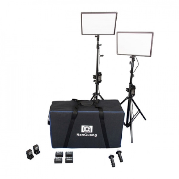 Накамерне світло Nanlite LumiPad 25 2kit with Power Adapter & Battery